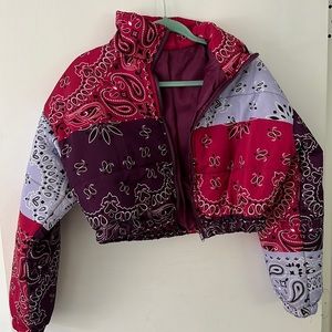 Cropped puffer Jacket!